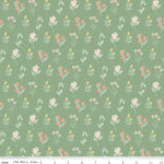 Its A Girl Floral Sage