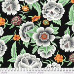 Kaffe - Embroidered Black
