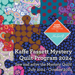 Kaffe Fassett Mystery Quilt 2024  July 2024 - October 2024