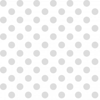 Kimberbell Basics White - White w/ White Dots
