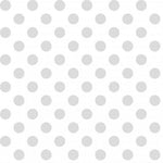 Kimberbell Basics White - White w/ White Dots