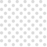 Kimberbell Basics White - White w/ White Dots
