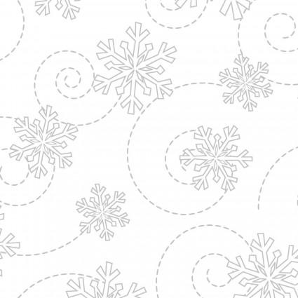Kimberbell Basics White Snowflakes