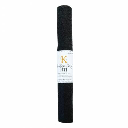 Kimberbell Embroidery Felt  Black Licorice