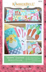 Kimberbell Hoppy Easter Bench Pillow Sewing Version