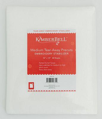 Kimberbell Medium Tear Away  10x12 40 Sheets