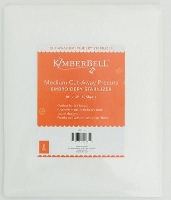 Kimberbell Meduim Cutaway  10x12 40 Sheets