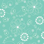 Kimberbell Teal Doodles