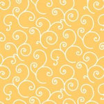 Kimberbell Yellow Scroll