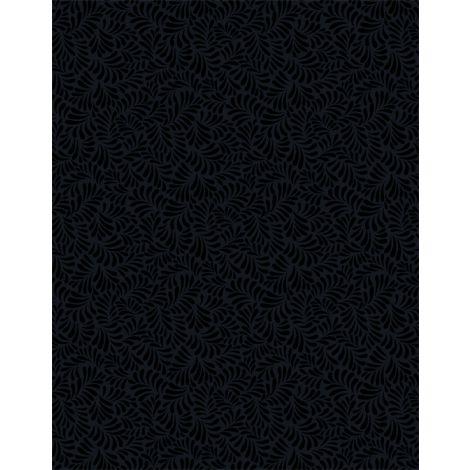Leafy Scroll - Black