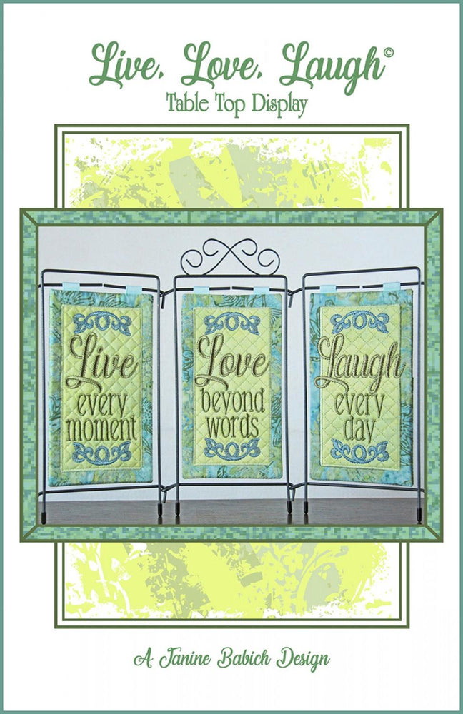 Live Love Laugh Table Top Display