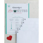 Love Notes Mystery Quilt CD