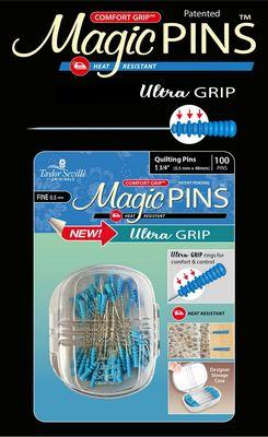 Magic Pins-Ultra Grip Quilting Fine 100pc