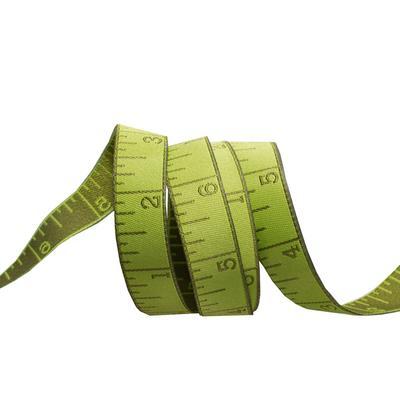 Measure Twice,Mrng Green-Tula Pink-5/8"-by the yd