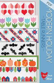 Modern Holiday  Table Runners