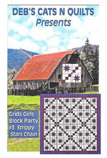 PT Grid Girls Block Party 3  Strippy Star Chain