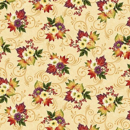 Pumpkin Harvest Daisy Bouquet Cream