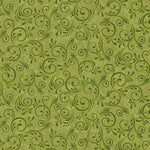Pumpkin Harvest Swirls Green