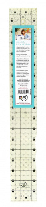 Quilters Select 2.5"X18" Ruler