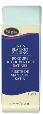Satin Blanket Binding - Mint