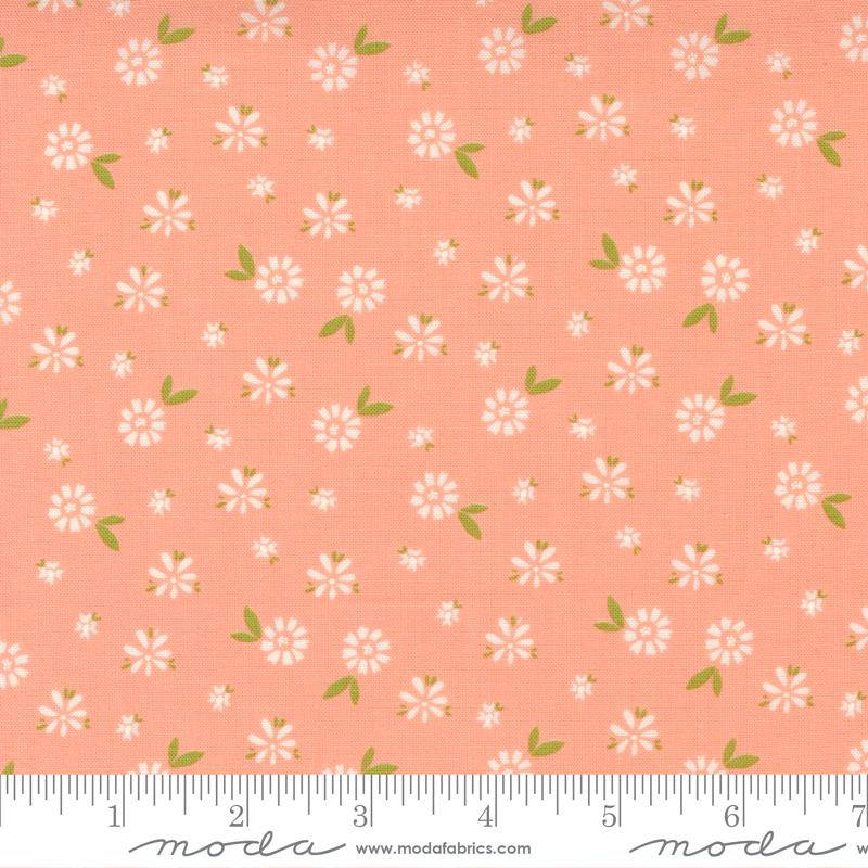 Seashore Drive-Floral Dot Cantaloupe