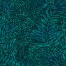 Sewing Sewcial- Ferns Teal Bermuda