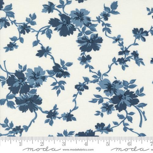 Shoreline - Cream Navy
