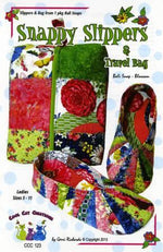 Snappy Slippers & Travel Bag Cool Cat Designs