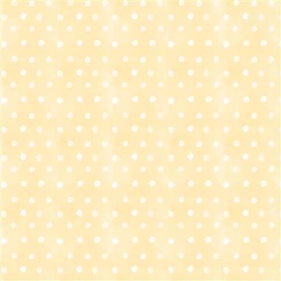 Spring Has Sprung - White Dots Light Gold