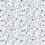 Star Spangled - Stars on White