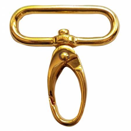 Swivel Snap Hook 1-1/2in Brass
