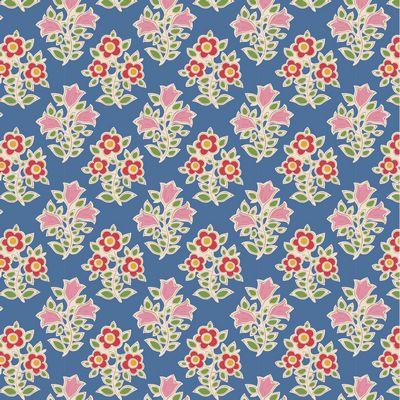 Tilda Jubilee Blender - Farm Flowers Blue