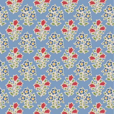 Tilda Jubilee Blender -  Farm Flowers Light Blue
