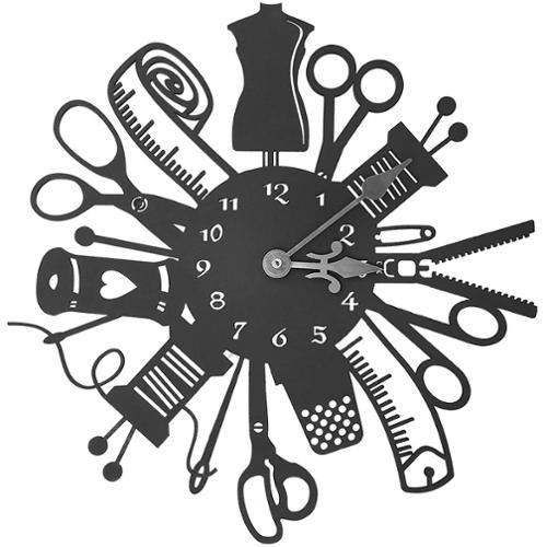 Time to Sew Wall Clock