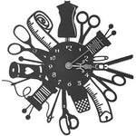 Time to Sew Wall Clock