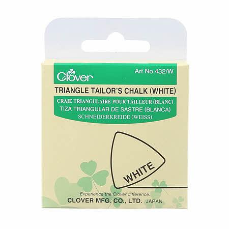Triangle Tailor's Chalk-White