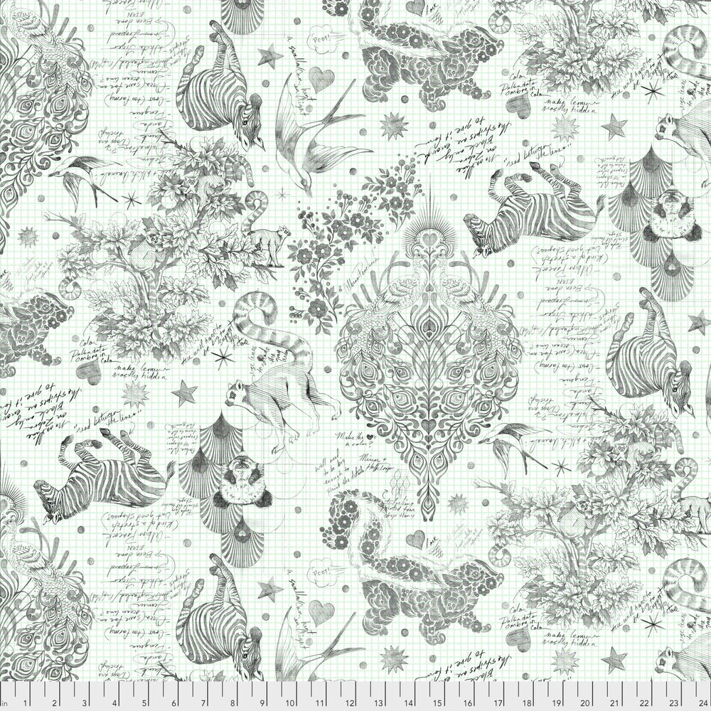 Tula Pink - Linework -  Sketchyer- Paper 108"