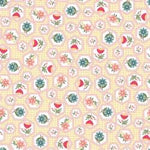 Vintage Flora Honeycomb Flower Yellow