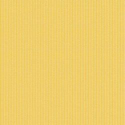 Vintage Flora Peforated Stripe Yellow