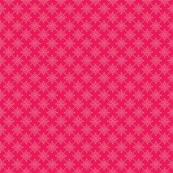 Vintage Flora Sparkle Red