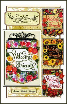 Welcome Friends Wall Hanging