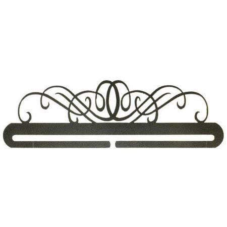 Windy Scroll Split Bottom 12in -  Ackfeld Hanger Charcoal