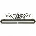 Windy Scroll Split Bottom 12in -  Ackfeld Hanger Charcoal